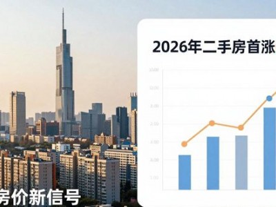 南京房价2026新信号：二手房时隔20个月首涨0.2%