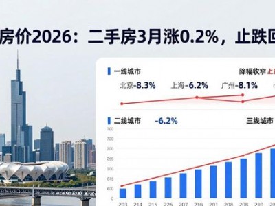 南京房价2026：二手房3月涨0.2%，止跌回升了