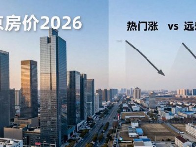 南京房价2026：热门涨vs远郊降，两极分化买哪边？
