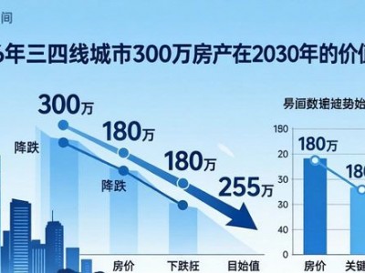 2026年花300万买房，到2030年能值多少？