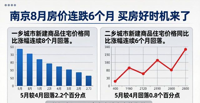 南京新房价格下降_南京8月房价_南京房价环比6连跌