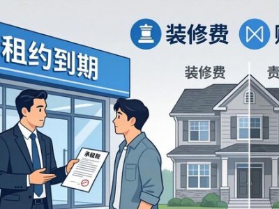 商铺租约到期，转让费和装修费怎么办？