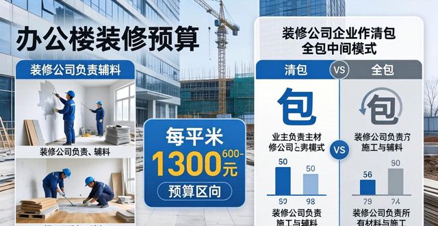 办公楼装饰设计费用因素_办公楼装饰设计预算范围_办公楼装修预算