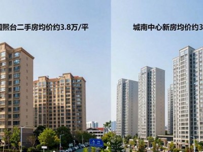 江北新区旁房价对比：南工大限价涨到3.2万，城南中心便宜3000元/平