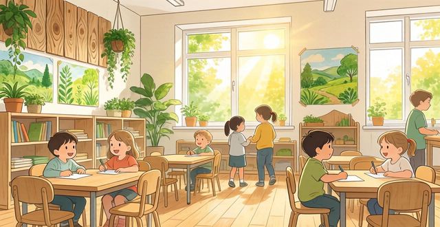 幼儿园环境创设_自然简约风教室设计_欧式幼儿园装修风格