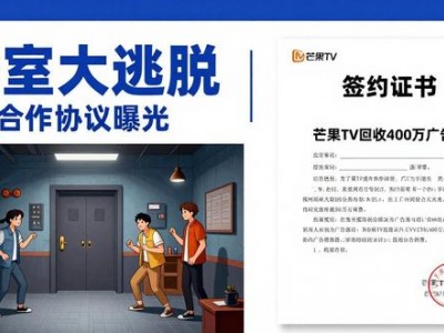 《密室逃脱》被曝拖欠千万项目款？协议内容曝光：芒果TV应收400万广告费