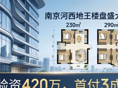 南京河西地王楼盘上市 高价引关注 房价开闸言论沸沸扬扬
