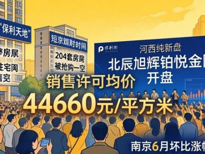 6月全国百城房价环比涨幅收窄，南京成涨幅领头羊