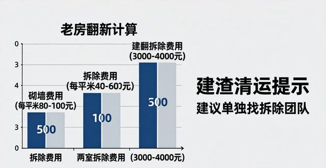 旧房翻新装修费用多少钱一平_旧房翻新费用清单_老房装修费用