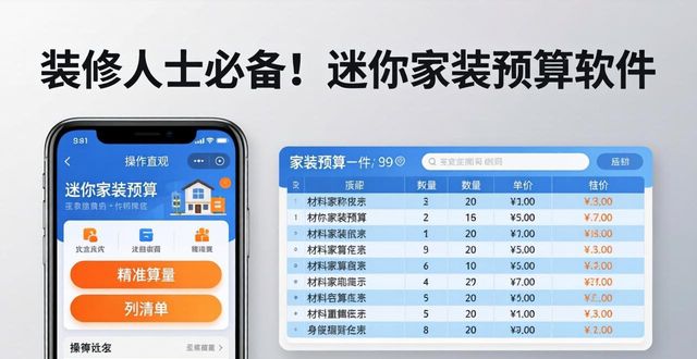 室内装修预算软件下载_专业家装预算软件_迷你家装预算