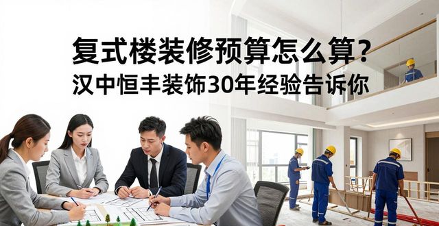 汉中恒丰装饰_复式楼装修预算_汉中复式装修公司