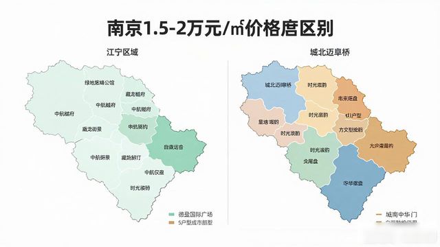南京万元楼盘_南京楼盘均价分布_南京各区域楼盘价格