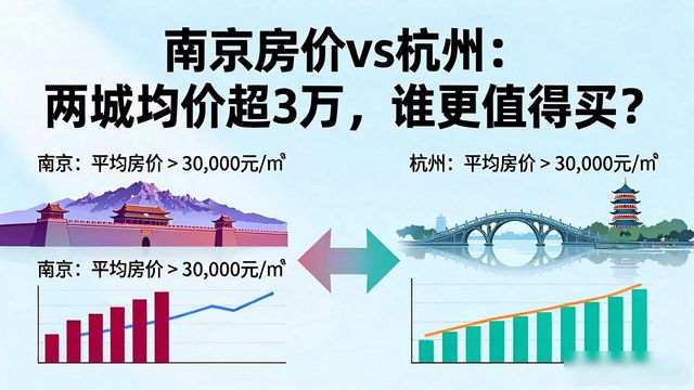 南京房价vs杭州_中国十大特大城市房价超过1万_杭州南京房价超过3万