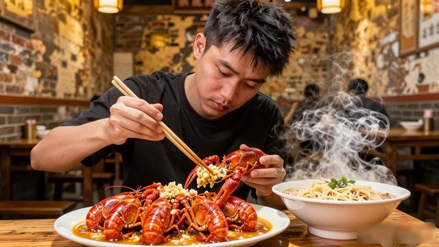 盱眙本地人推荐龙虾店_龙虾馆装修风格_盱眙十三香龙虾馆