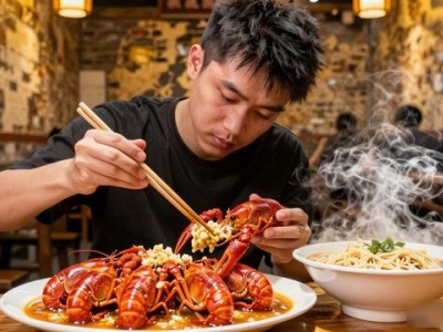 盱眙本地人爱去的龙虾馆，装修不花哨但虾味正宗