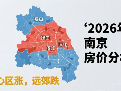 2026年南京房价还会涨吗？核心区涨，远郊跌
