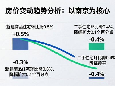 南京房价领涨全国，2月环比涨0.5%，近期走势图揭秘