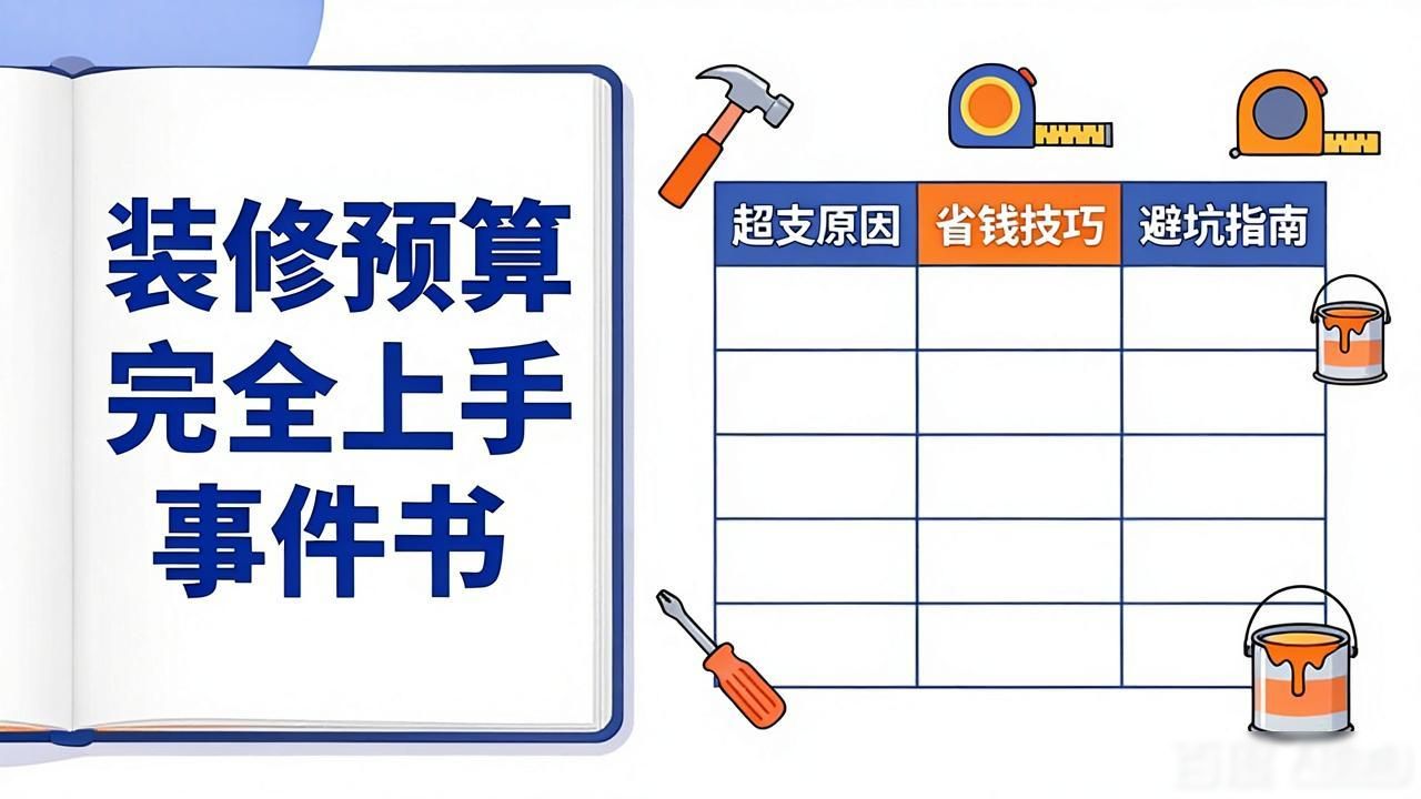 问题拆解方案对比_装修预算完全上手事件书_家装设计师内容运营