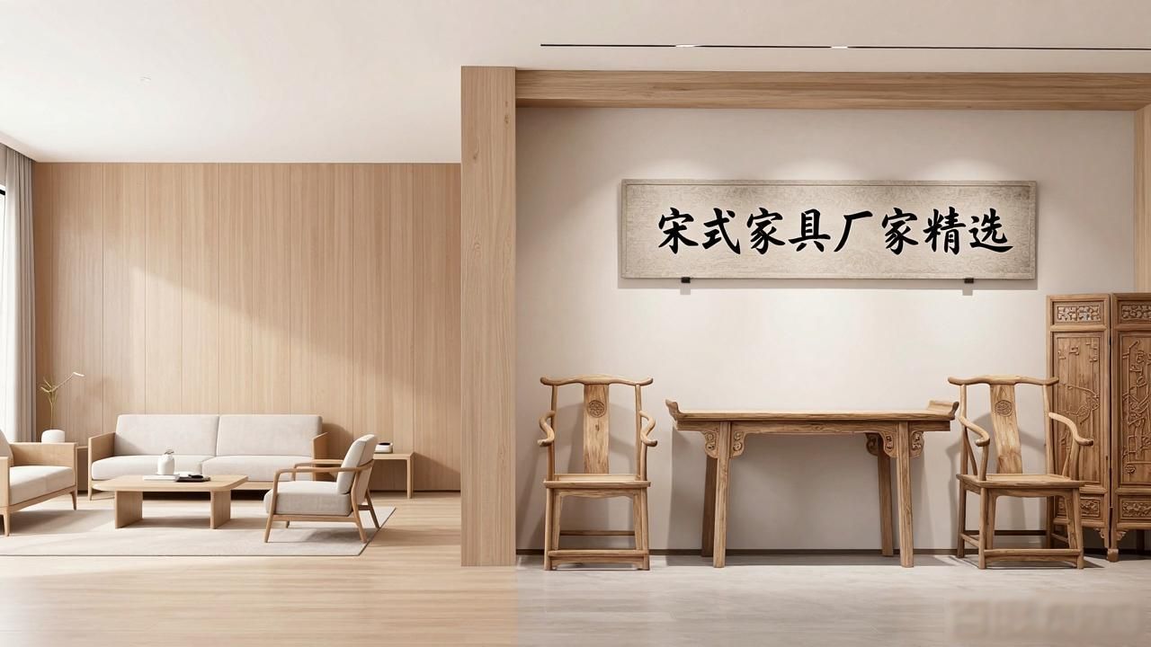 广东宋式家具生产企业_现在中式简约装修风格_宋式美学家具厂家推荐