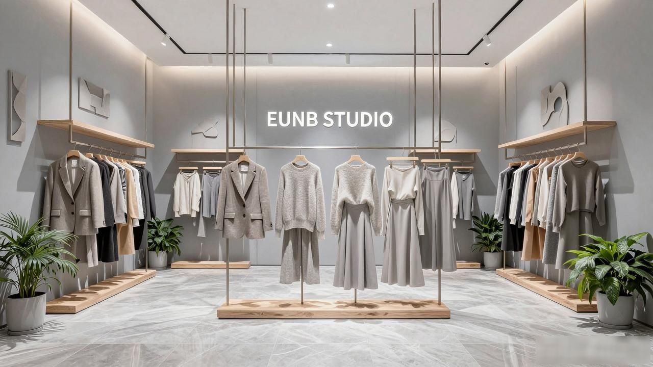 女装店开在写字楼_写字楼里的女装店优势_服装店的装修风格图