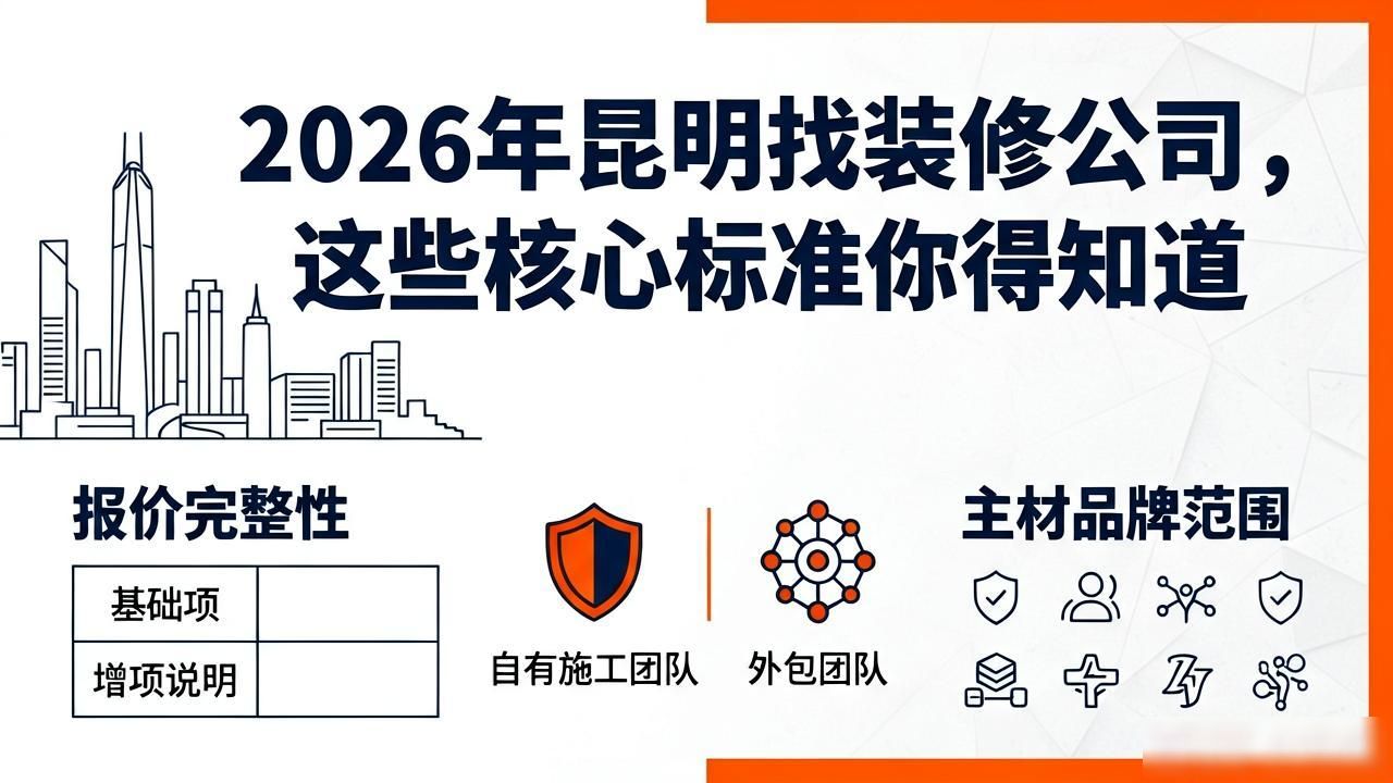 昆明本地装修经验_非常详细的家庭装修预算清单_昆明装修公司选择标准