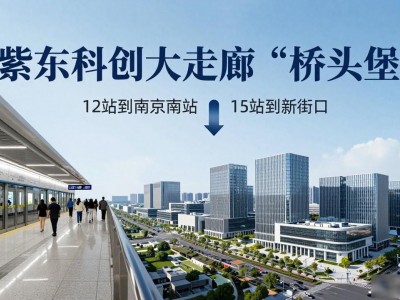 南京玄武区新开楼盘，地铁口300米，刚需通勤首选