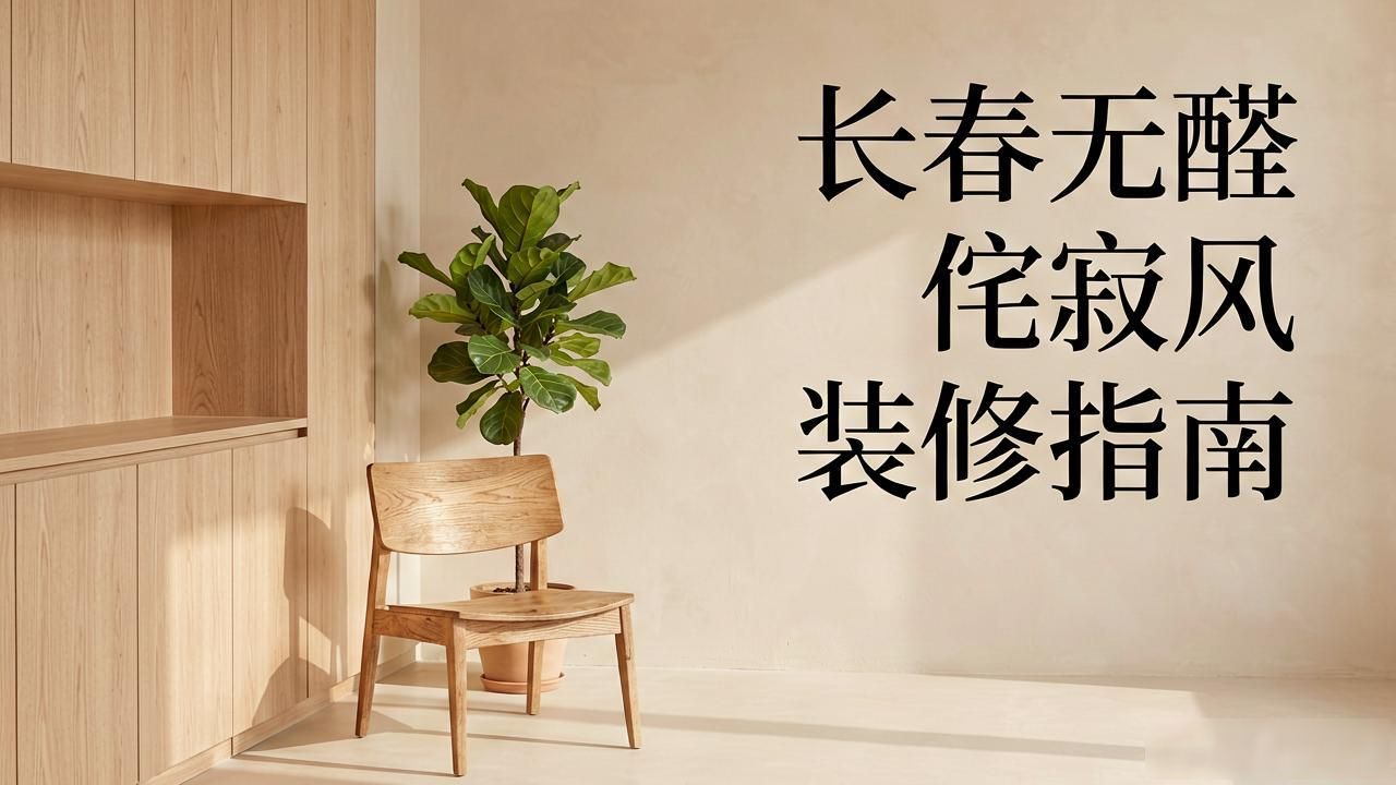 侘寂风装修高级感打造_清新日式装修风格图片_长春无醛装修搭配侘寂风