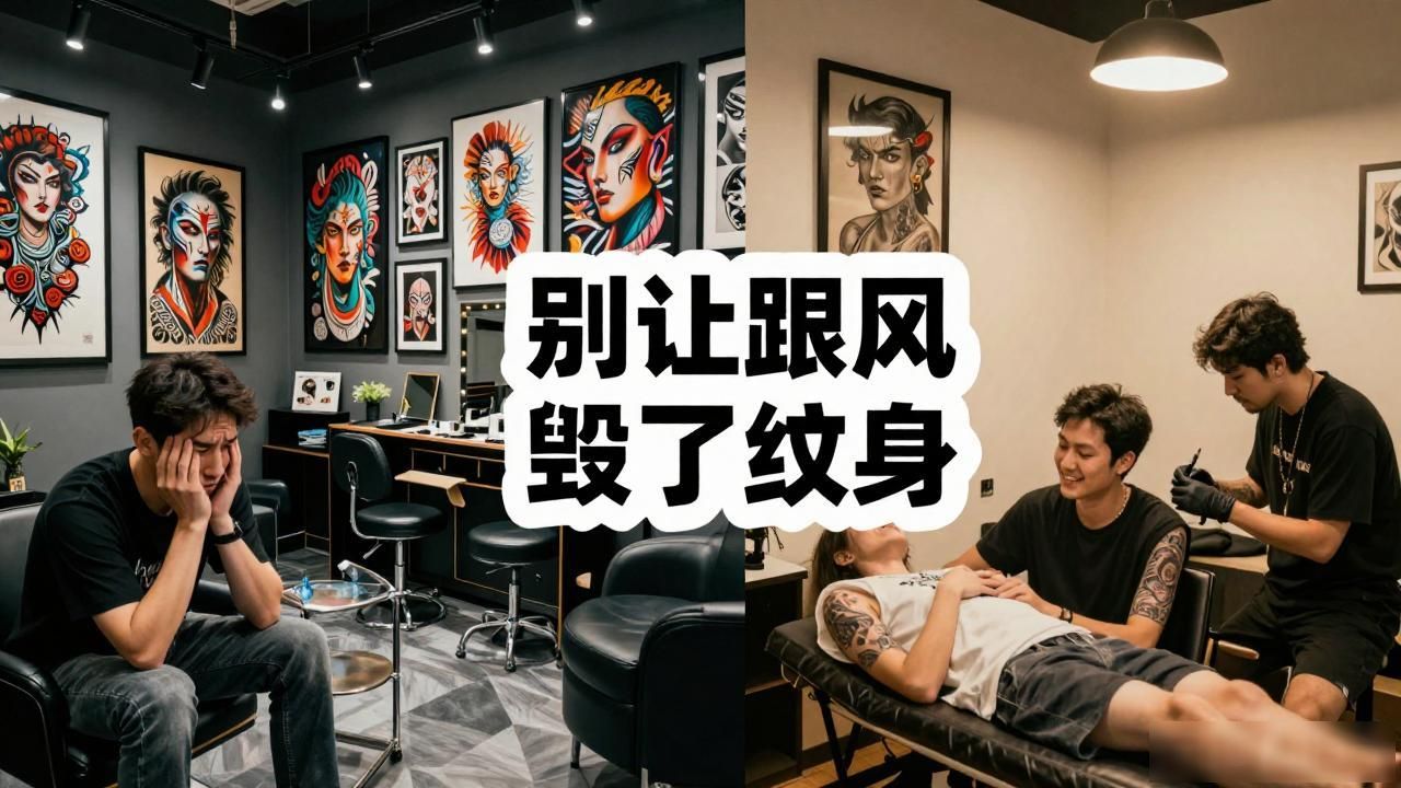 纹身店工作装修风格_纹身后悔 激光洗身 纹身风险
