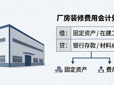 简阳厂房装修费用怎么做账？会计入固定资产还是费用