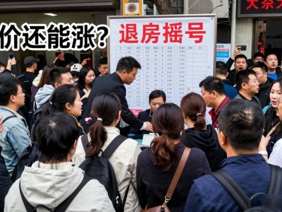南京涟城退房千人疯抢，摇号改直播，房价还能涨？