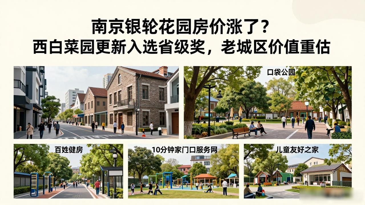 南京西白菜园历史风貌区更新改造_南京银轮花园房价_栖霞区尧新社区全国首批完整社区建设试点