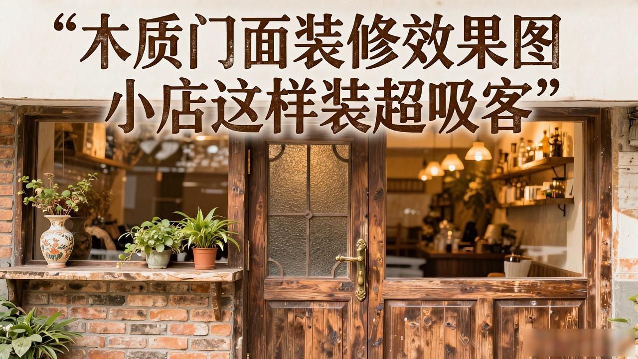 店铺装修风格_木质门面装修风格图片_设计巧思解析