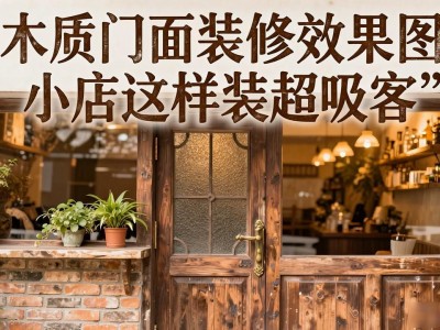 木质门面装修效果图 小店这样装超吸客