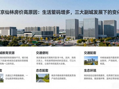 南京仙林房价高原因：生活筹码增多，三大副城发展下的变化