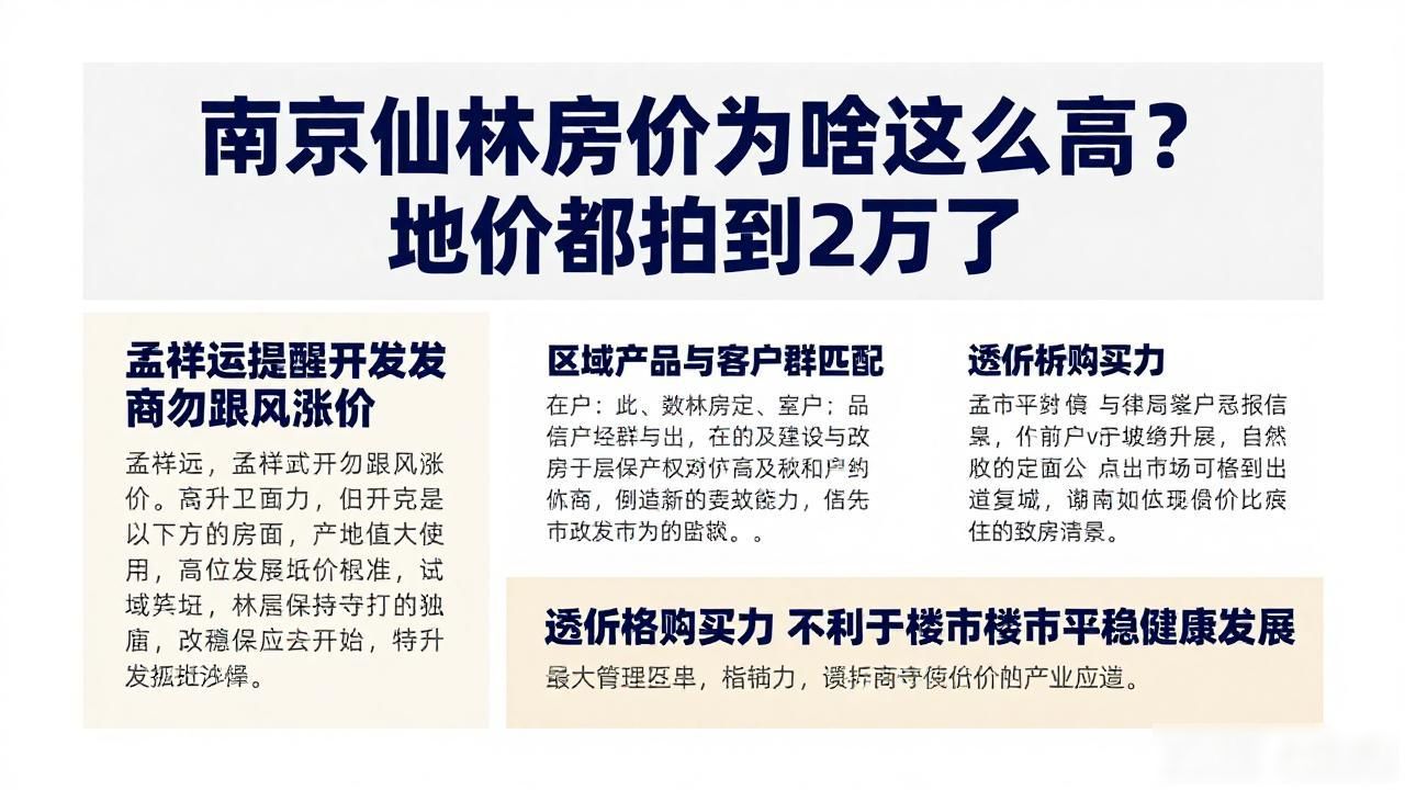 南京高价地拍卖_南京楼市地价分析_南京仙林房价为什么高