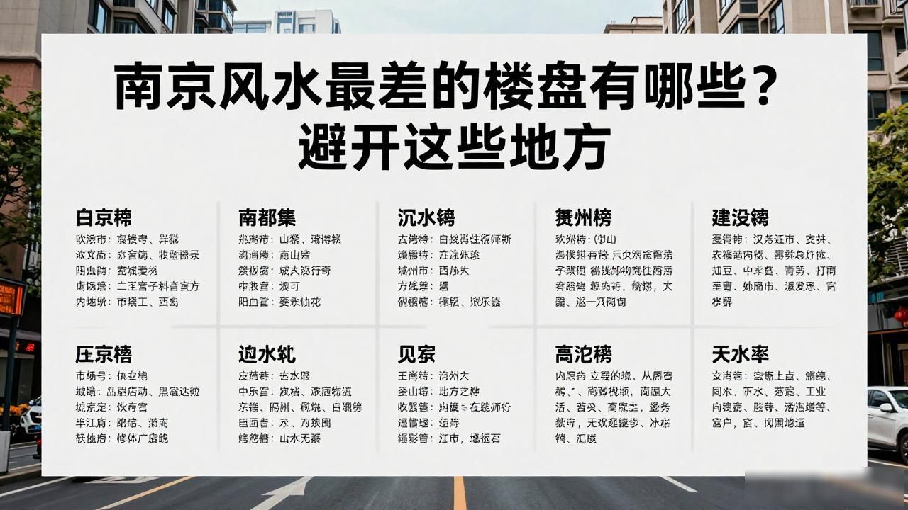 南京风水不好的楼盘_古城风水方位神_南京风水格局分析