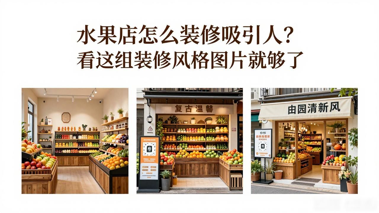 鲜果汇水果店品牌优势_水果店的装修风格图片_鲜果汇水果店加盟
