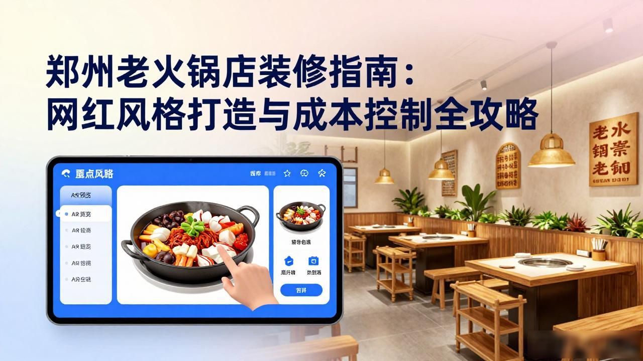 郑州火锅店装修设计指南_老火锅店装修风格_网红风格火锅店设计