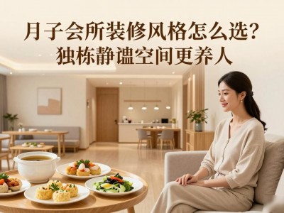 月子会所装修风格怎么选？独栋静谧空间更养人