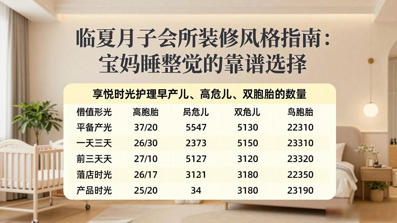 临夏享悦时光月子会所服务特色_月子会所的装修风格_临夏靠谱月子中心能让宝妈睡整觉
