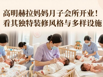 高明赫拉妈妈月子会所开业！看其独特装修风格与多样设施