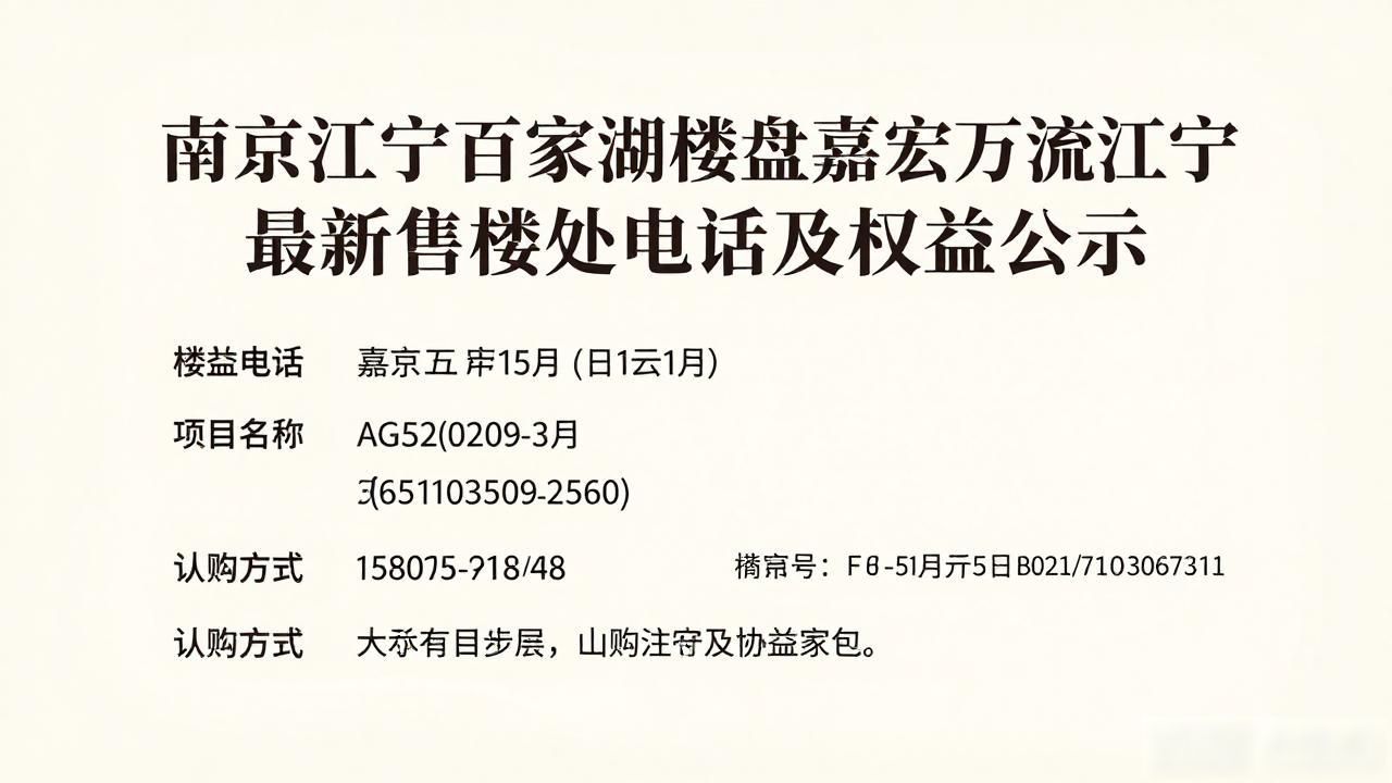 嘉宏万流江宁楼盘怎么样_南京江宁百家湖楼盘_嘉宏万流江宁房价