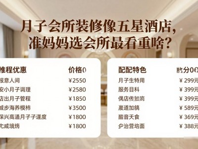 月子会所装修像五星酒店，准妈妈选会所最看重啥？