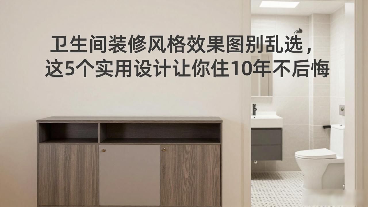 装修细节设计_卫生间装修风格效果图_低预算高实用家装设计