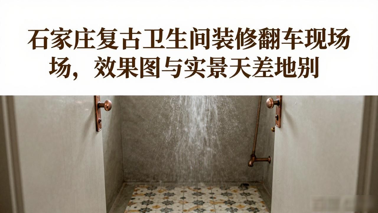 卫生间装修风格效果图_石家庄复古卫生间设计_卫生间复古元素搭配