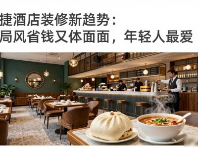 快捷酒店装修新趋势：厅局风省钱又体面，年轻人最爱