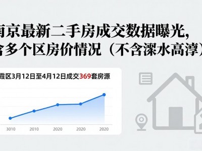 南京最新二手房成交数据曝光，含多个区房价情况（不含溧水高淳）
