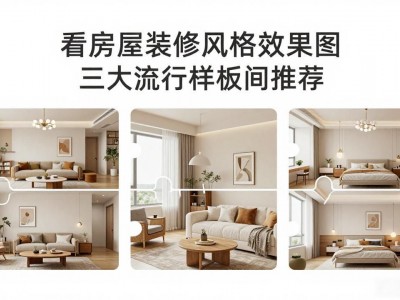 看房屋装修风格效果图 三大流行样板间推荐