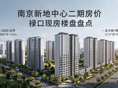南京新地中心二期房价 禄口现房楼盘盘点