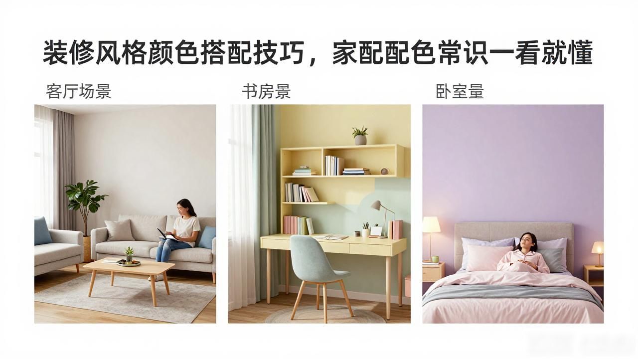 家装色彩搭配常识_装修风格颜色搭配_清新脱俗含义颜色